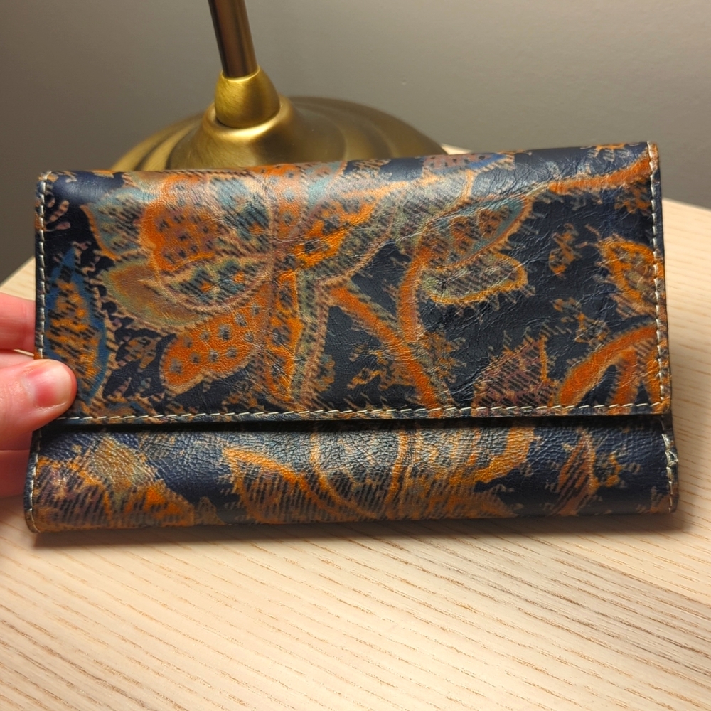 Patricia Nash Navy Blue Terresa Wallet